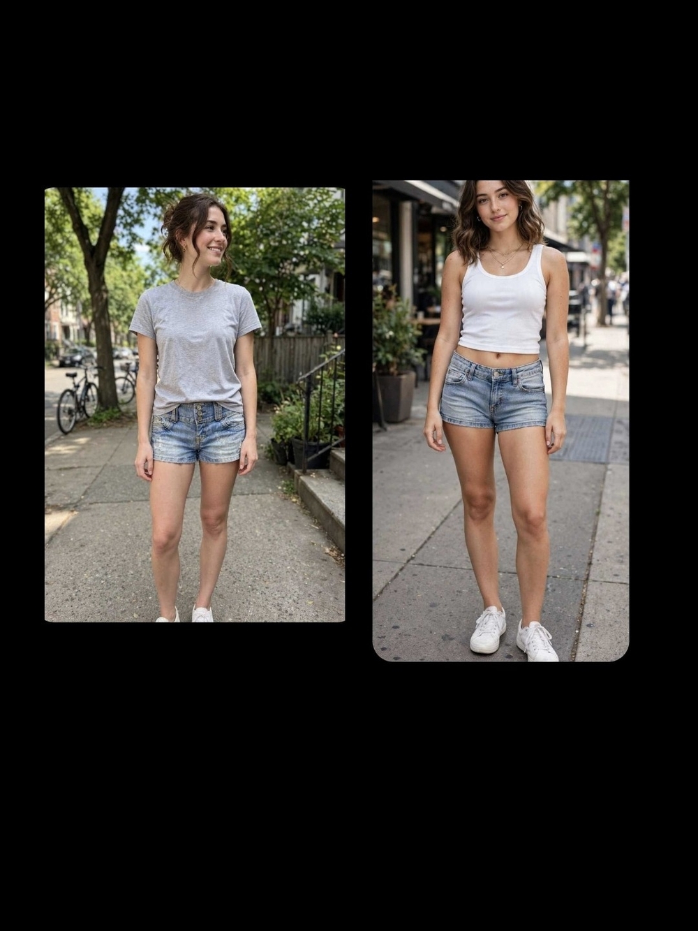 Dollhouse Light Blue Distressed Denim Shorts